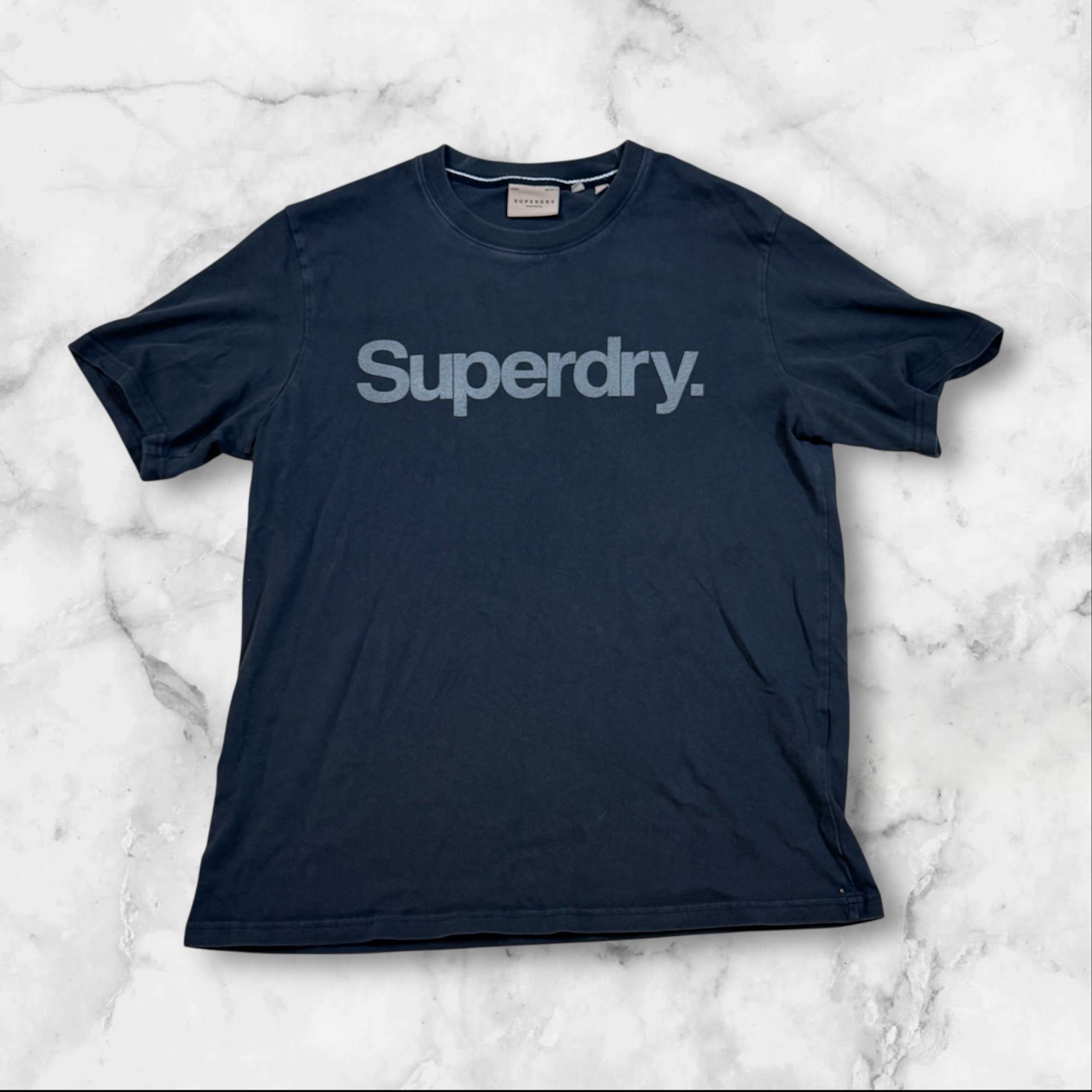 Superdry Mens Graphic T Shirt Los Angeles New York Tokyo Short Sleeve Black Sz L — image 2 of 6